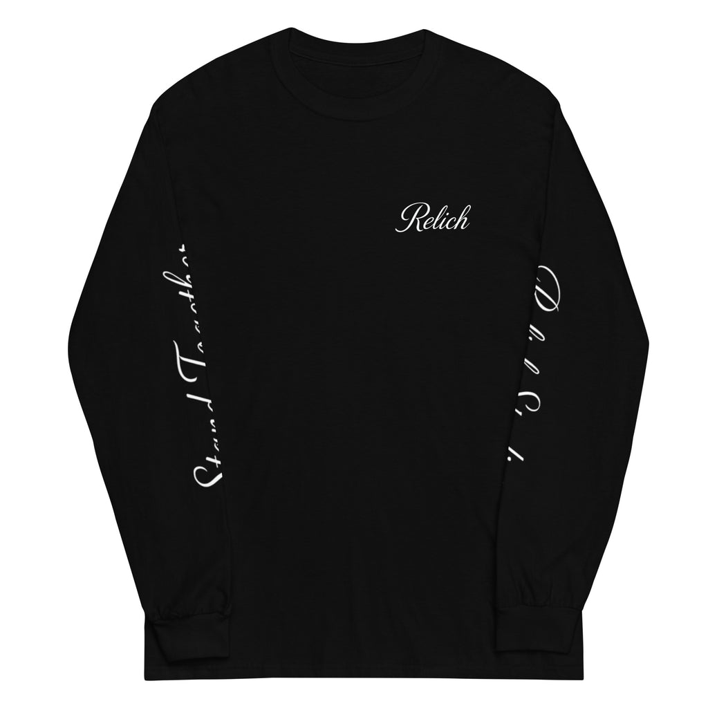 STAY REAL LONGSLEEVE TEE BLACK