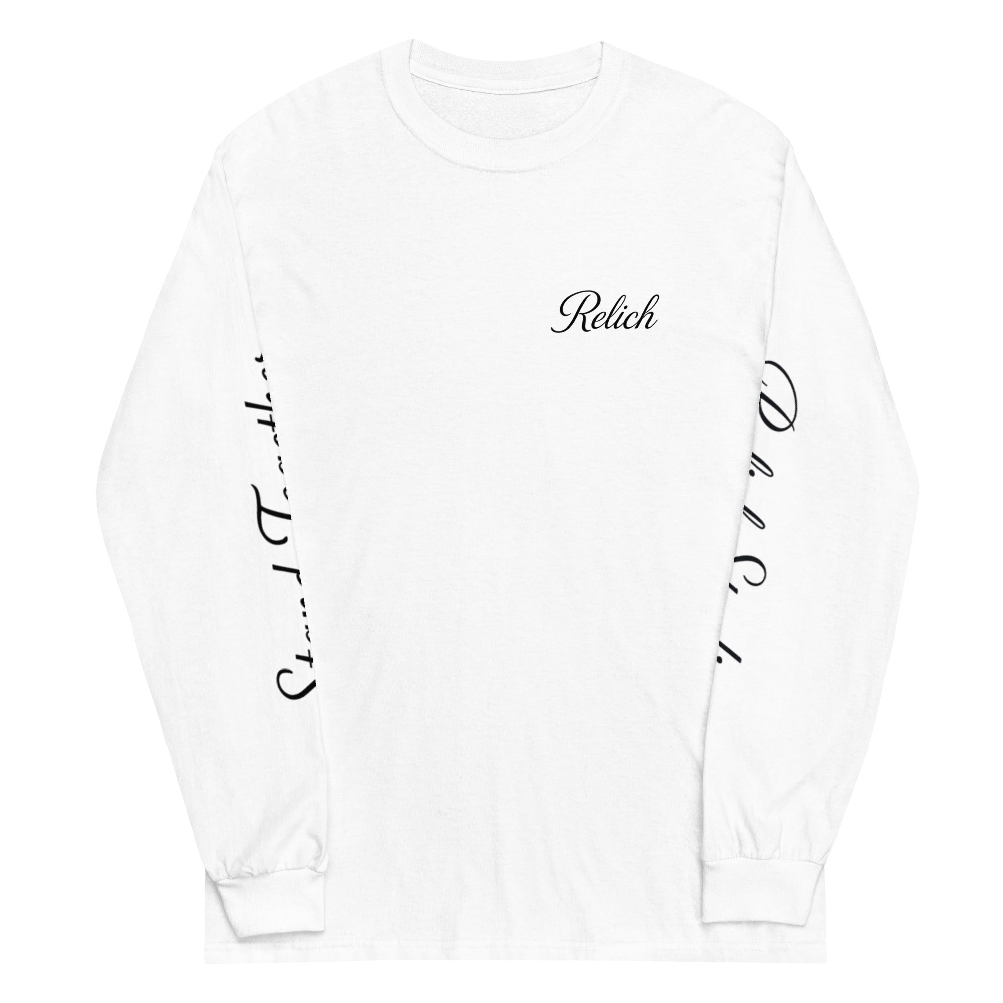 STAY REAL LONGSLEEVE TEE WHITE